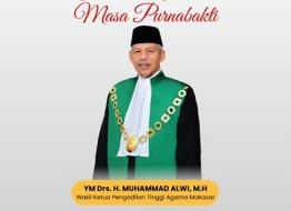 Ucapan Selamat Memasuki Masa Purnabakti YM. Drs. H. Muhammad Alwi, M.H. (Wakil Ketua PTA Makassar)